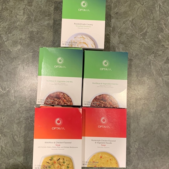 Optavia Kitchen Optavia Fuelings Total 28 Packets Chili Wild Rice